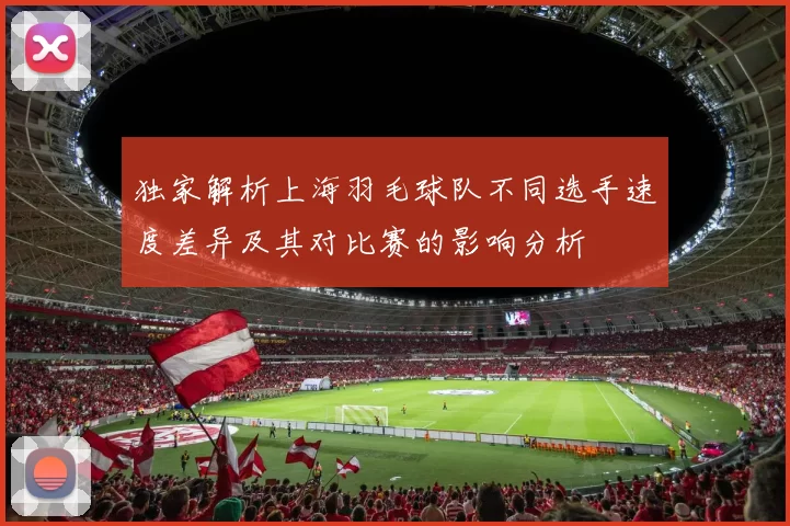 独家解析上海羽毛球队不同选手速度差异及其对比赛的影响分析